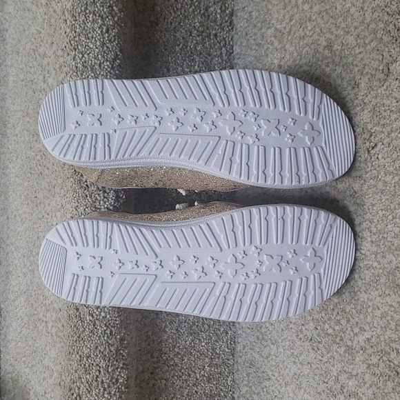 Corkys Beige Glitter Shoes New Size 6 7,8 And 10 - Picture 3 of 5